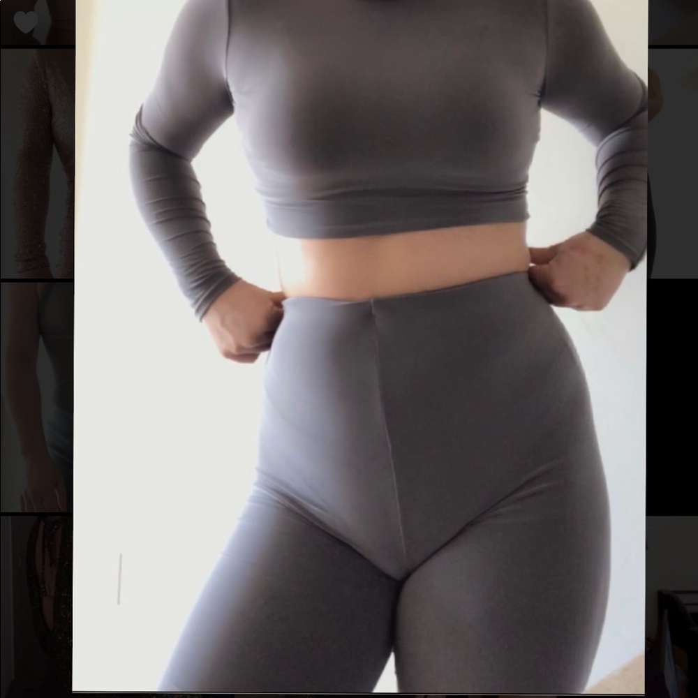 Grey two piece set SOLD✨